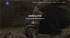 Desktop Screenshot of animalstar.de